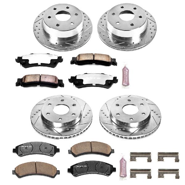 2003-2005 Chevrolet Astro Disc Brake Kit - Front and Rear (Powerstop)