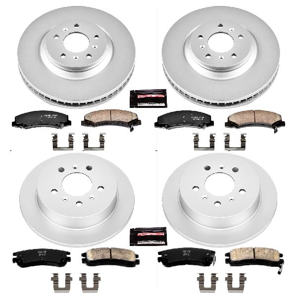 2008-2009 Buick Allure Disc Brake Kit - Front and Rear (Powerstop)
