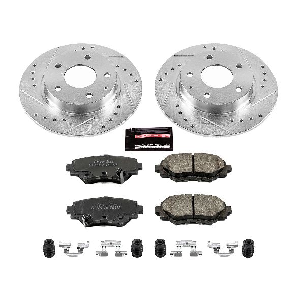 2014-2016 Mazda 3 Disc Brake Kit - Rear (Powerstop)