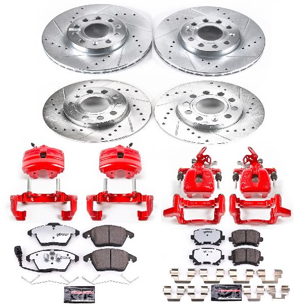 2005-2010 Volkswagen Jetta Disc Brake Kit - Front and Rear (Powerstop)