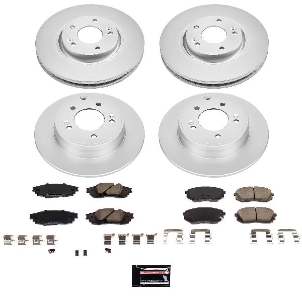 2017 Kia Optima Disc Brake Kit - Front and Rear (Powerstop)