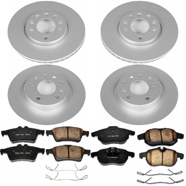 2003-2011 Saab 9-3 Disc Brake Kit - Front and Rear (Powerstop)