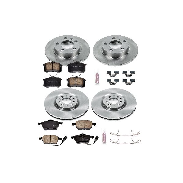 2000-2006 Audi TT Disc Brake Kit - Front and Rear (Powerstop)