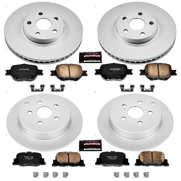2005-2010 Scion tC Disc Brake Kit - Front and Rear (Powerstop)