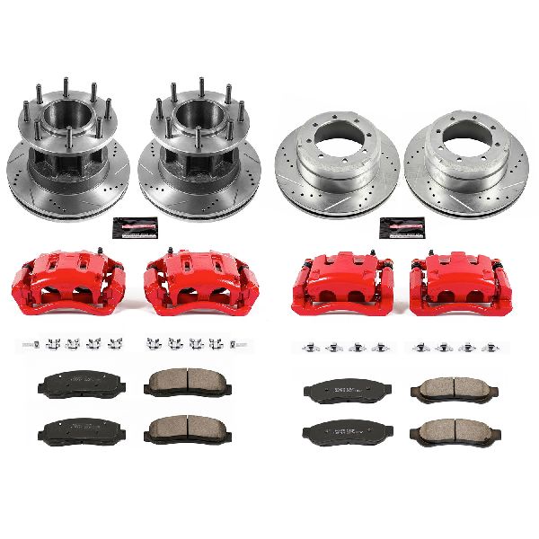 2005-2007 Ford F-350 Super Duty Disc Brake Kit - Front and Rear (Powerstop)