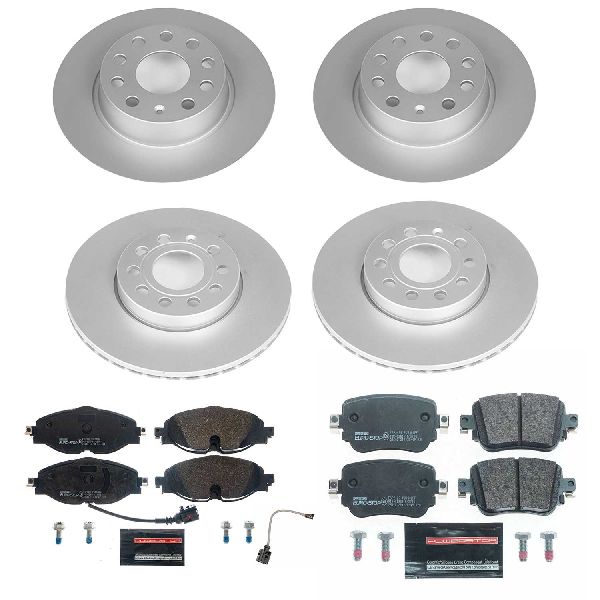 2015-2021 Volkswagen Golf Disc Brake Kit - Front and Rear (Powerstop)