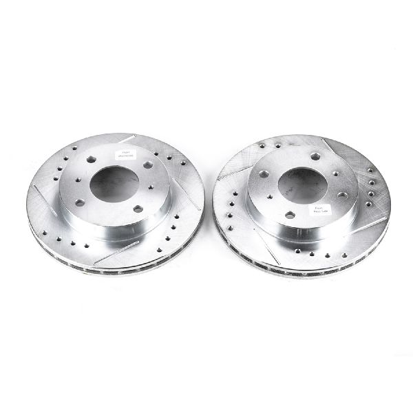 1989-1996 Nissan 240SX Disc Brake Rotor Set - Front (Powerstop)