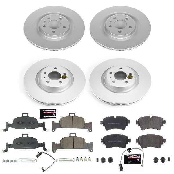 2019-2020 Audi A6 Quattro Disc Brake Kit - Front and Rear (Powerstop)