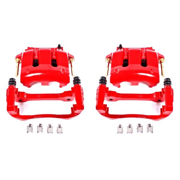2005-2014 Ford Mustang Disc Brake Caliper Set - Front (Powerstop)