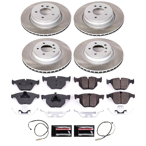 2011-2012 BMW 335i xDrive Disc Brake Kit - Front and Rear (Powerstop)