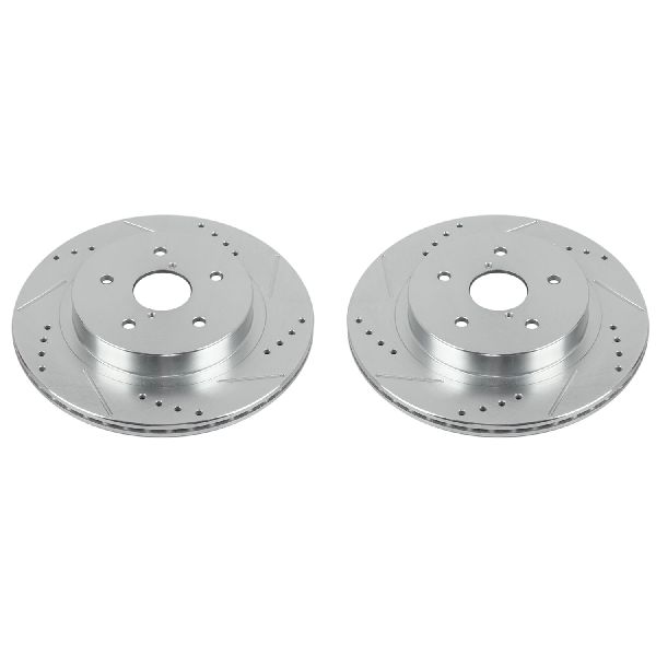 2016-2024 Subaru WRX Disc Brake Rotor Set - Rear (Powerstop)