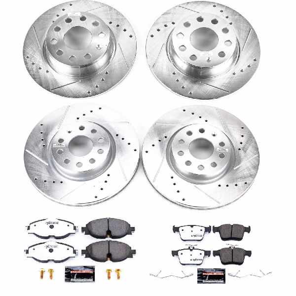 2015-2020 Audi A3 Disc Brake Kit - Front and Rear (Powerstop)