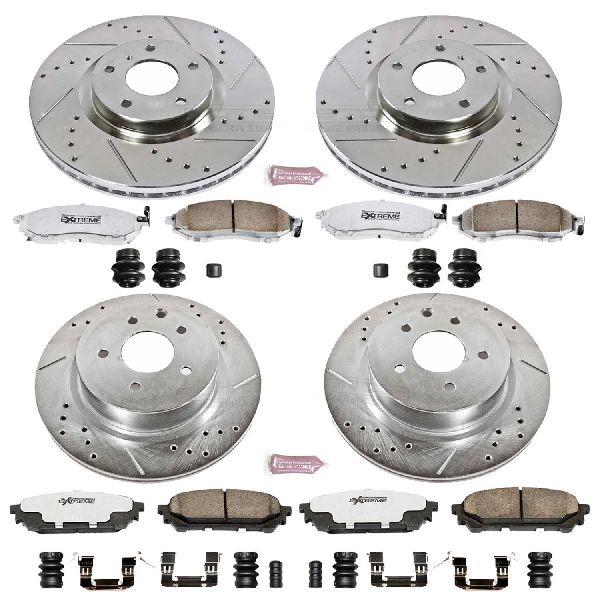 2006-2009 INFINITI M45 Disc Brake Kit - Front and Rear (Powerstop)