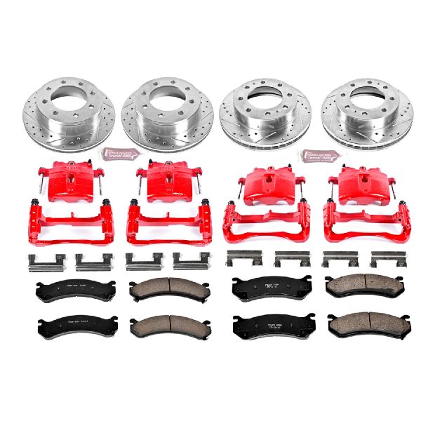 2004-2006 GMC Sierra 3500 Disc Brake Kit - Front and Rear (Powerstop)