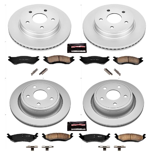 2003-2005 Dodge Ram 1500 Disc Brake Kit - Front and Rear (Powerstop)