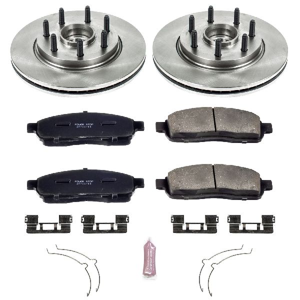 2006-2008 Lincoln Mark LT Disc Brake Kit - Front (Powerstop)