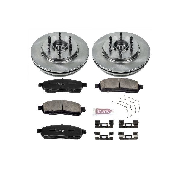 2006-2008 Lincoln Mark LT Disc Brake Kit - Front (Powerstop)