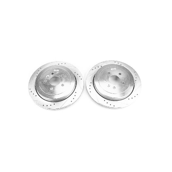 2013-2019 Lincoln MKT Disc Brake Rotor Set - Rear (Powerstop)
