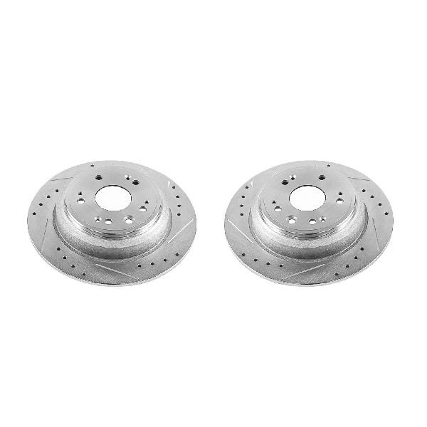 2012-2015 Honda Crosstour Disc Brake Rotor Set - Rear (Powerstop)