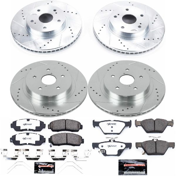 2016-2019 Subaru Legacy Disc Brake Kit - Front and Rear (Powerstop)