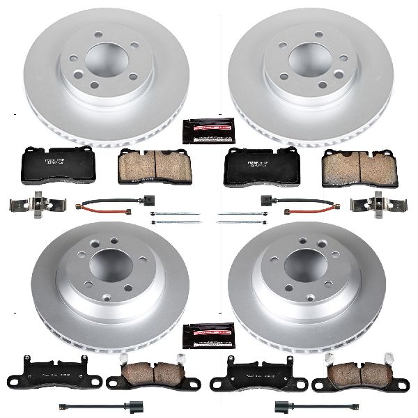 2011-2017 Volkswagen Touareg Disc Brake Kit - Front and Rear (Powerstop)