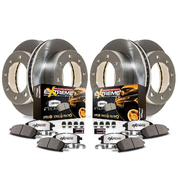 2005-2016 Ford F-550 Super Duty Disc Brake Kit - Front and Rear (Powerstop)