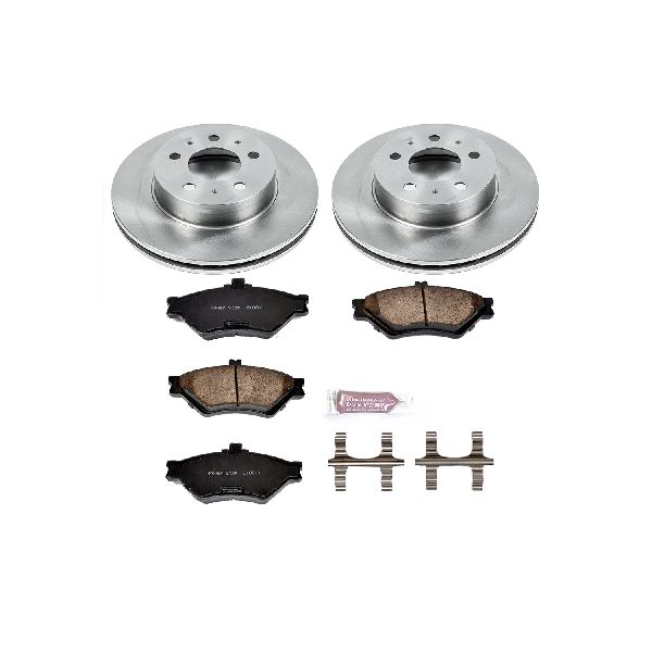 1995-1997 Lincoln Town Car Disc Brake Kit - Front (Powerstop)