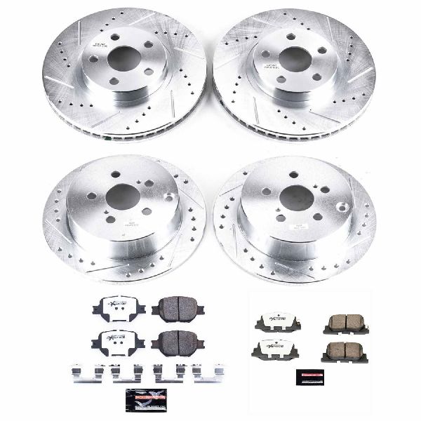 2005-2010 Scion tC Disc Brake Kit - Front and Rear (Powerstop)