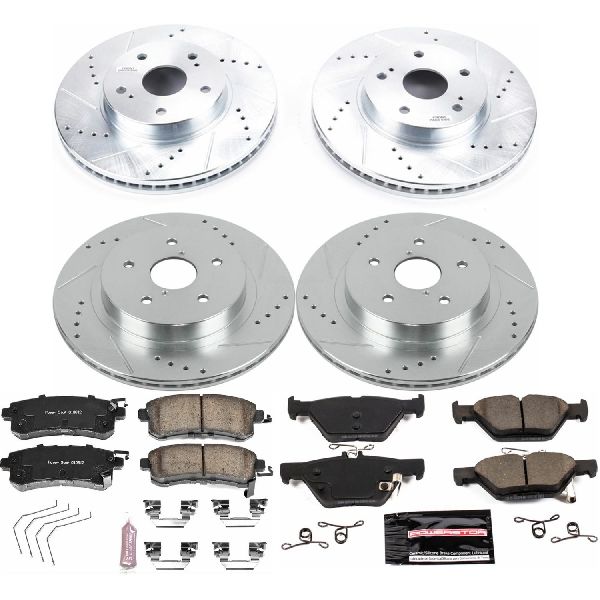 2016-2019 Subaru Legacy Disc Brake Kit - Front and Rear (Powerstop)