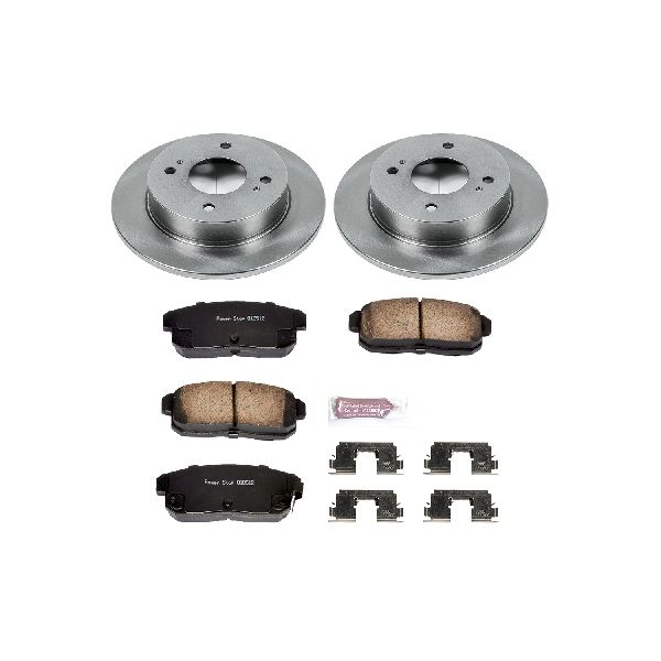 2001-2002 INFINITI G20 Disc Brake Kit - Rear (Powerstop)