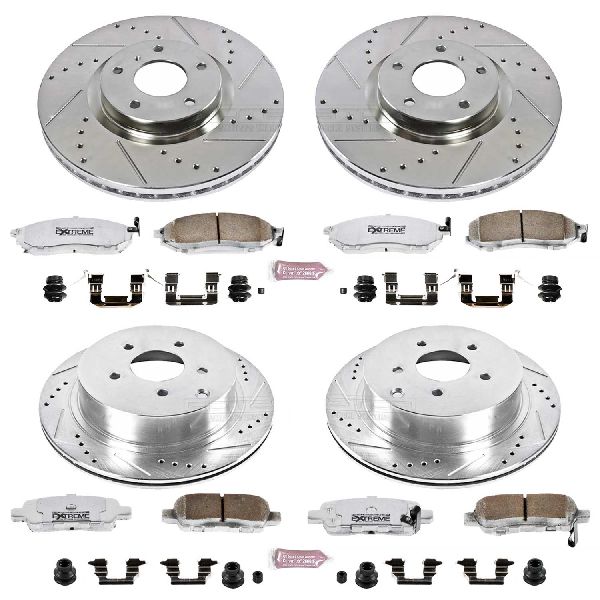 2011-2013 INFINITI M37 Disc Brake Kit - Front and Rear (Powerstop)