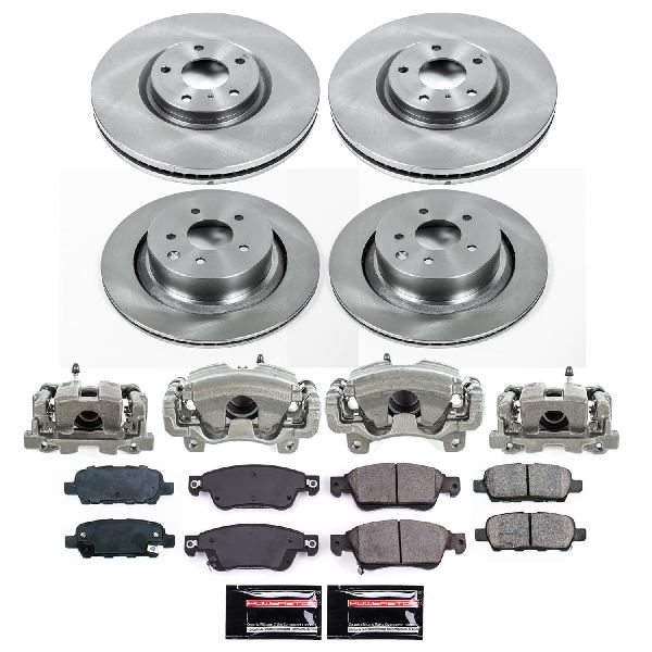 2014-2015 INFINITI Q60 Disc Brake Kit - Front and Rear (Powerstop)