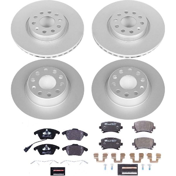 2006-2009 Audi A3 Disc Brake Kit - Front and Rear (Powerstop)