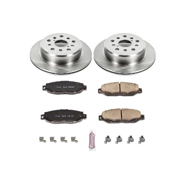 1999-2000 Lexus SC300 Disc Brake Kit - Rear (Powerstop)
