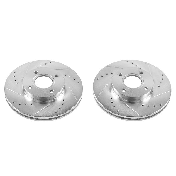 2014-2019 Ford Fiesta Disc Brake Rotor Set - Front (Powerstop)