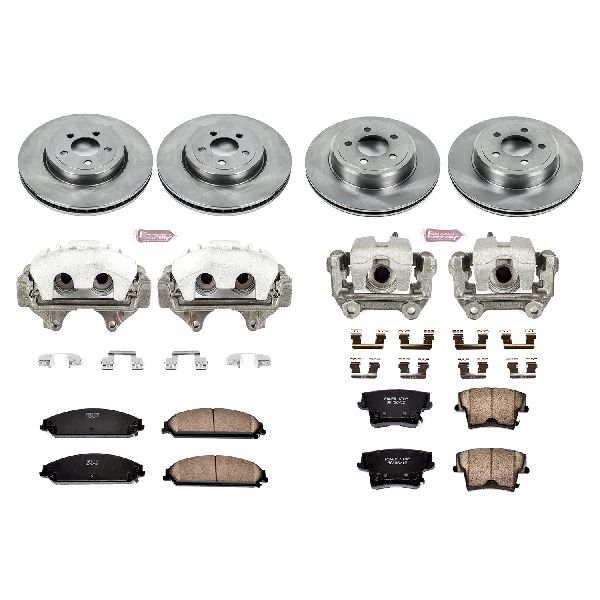 2012-2021 Chrysler 300 Disc Brake Kit - Front and Rear (Powerstop)