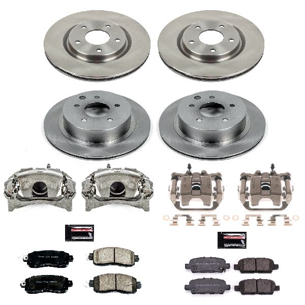 2014-2017 Nissan LEAF Disc Brake Kit - Front and Rear (Powerstop)