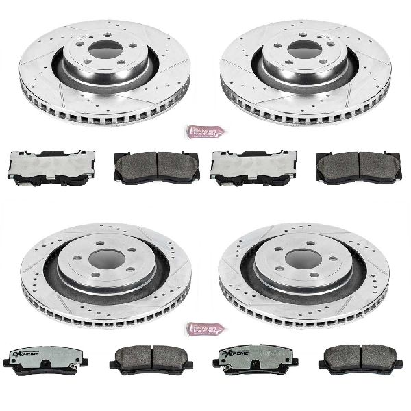 2015-2020 Ford Mustang Disc Brake Kit - Front and Rear (Powerstop)