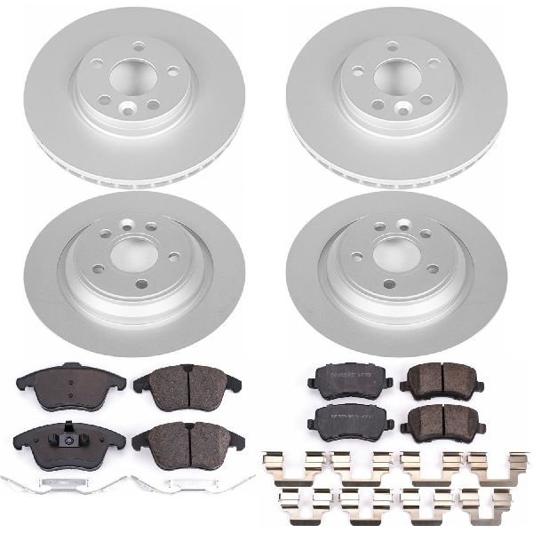 2015-2016 Volvo S80 Disc Brake Kit - Front and Rear (Powerstop)