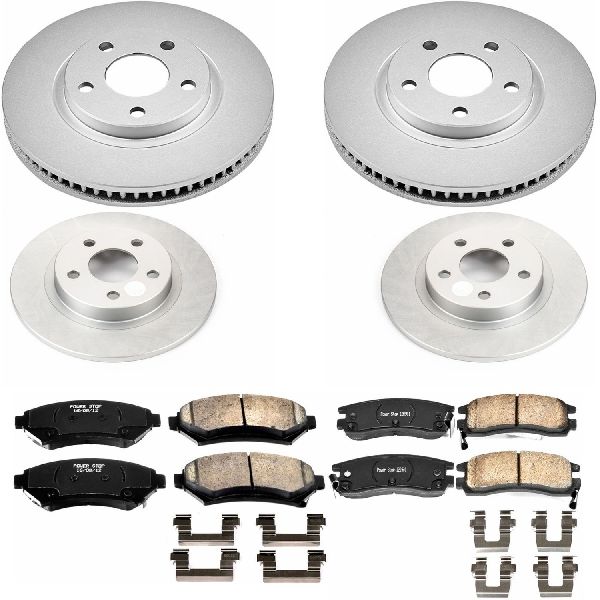 2003-2005 Buick Park Avenue Disc Brake Kit - Front and Rear (Powerstop)