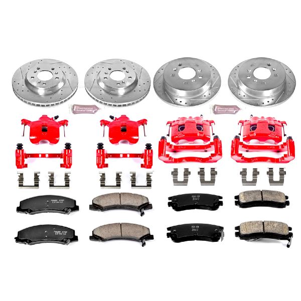 2006-2007 Chevrolet Monte Carlo Disc Brake Kit - Front and Rear (Powerstop)