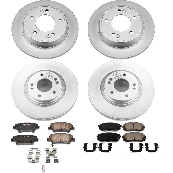 2017-2019 Kia Soul Disc Brake Kit - Front and Rear (Powerstop)