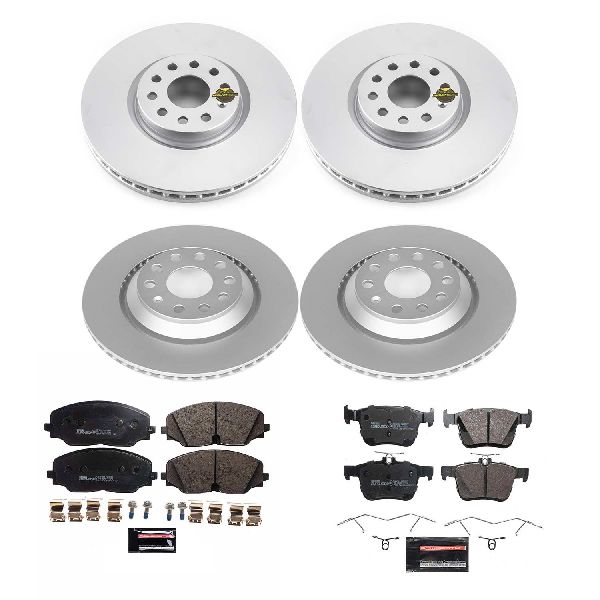2018-2020 Volkswagen Atlas Disc Brake Kit - Front and Rear (Powerstop)