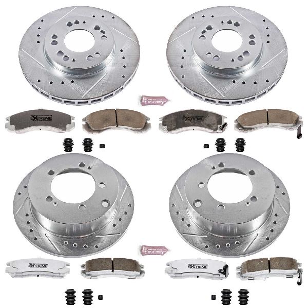 1999-2000 Mitsubishi Galant Disc Brake Kit - Front and Rear (Powerstop)