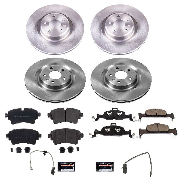 2019-2020 Audi A6 Quattro Disc Brake Kit - Front and Rear (Powerstop)