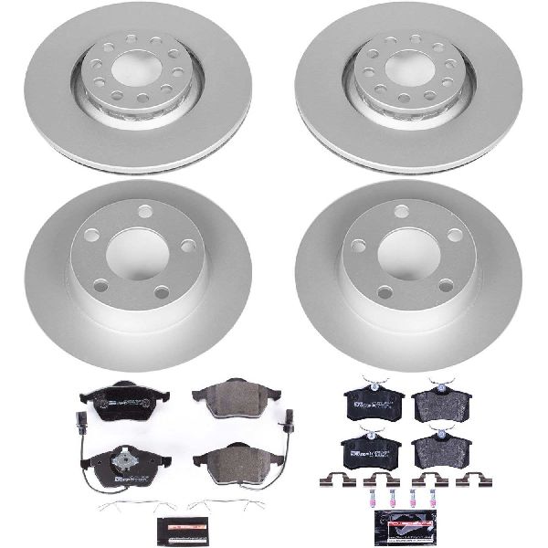 1998-2004 Audi A6 Quattro Disc Brake Kit - Front and Rear (Powerstop)