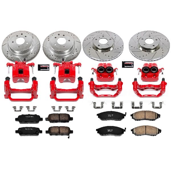 2006-2009 Nissan 350Z Disc Brake Kit - Front and Rear (Powerstop)