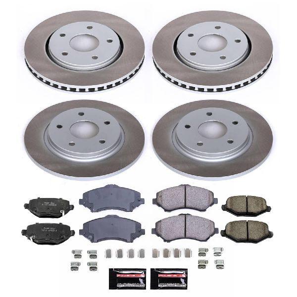 2012-2016 Dodge Grand Caravan Disc Brake Kit - Front and Rear (Powerstop)