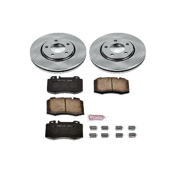 2001-2003 Chrysler Voyager Disc Brake Kit - Front (Powerstop)