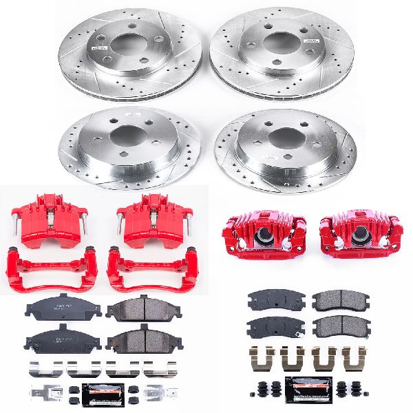 1999-2004 Oldsmobile Alero Disc Brake Kit - Front and Rear (Powerstop)